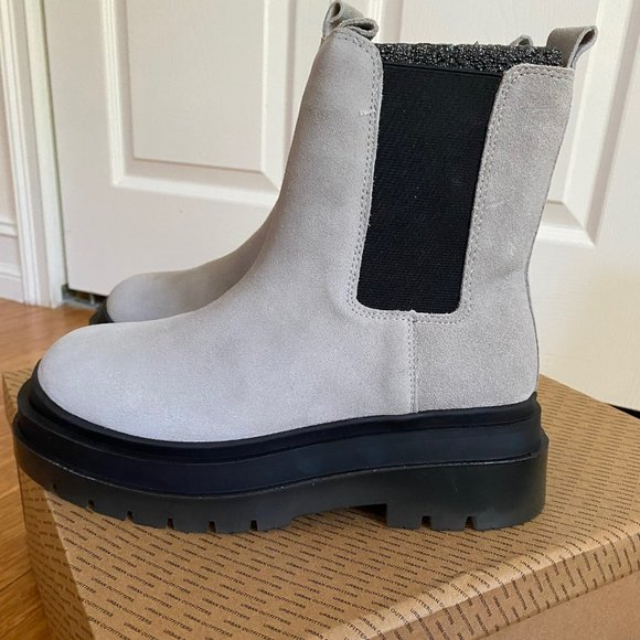 NWT Urban Outfitters Gray Mason Boot Men's Size 8 - Picture 7 of 10